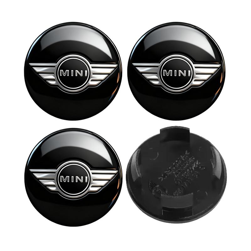 4Pcs 54MM 56MM Car Wheel Hub Center Cap Badge Accessories For BMW MINI Cooper S Works JCW R55 R56 R50 R53 R60 R61 F54 F55 F56..