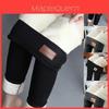 Winter Warme Faux Kaschmir High Waist Skinny Leggings für Damen mit Thermokomfort