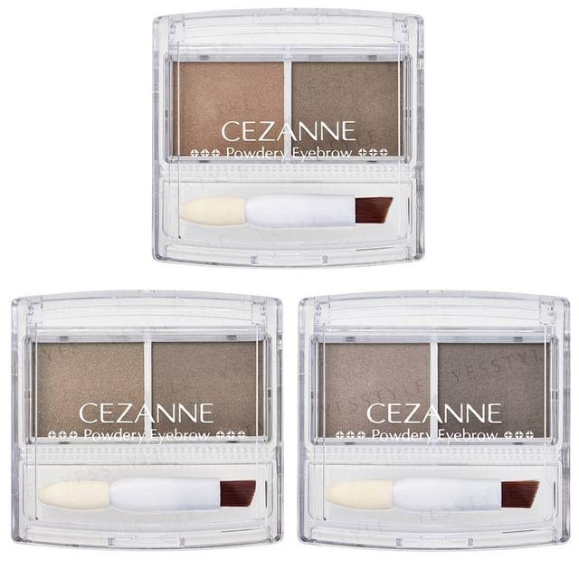CEZANNE - Powdery Eyebrow P1 Soft Brown