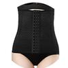 Breathable Mesh Waist Traine Slimming Body Shaper Belt with Triple-Row Hooks, Elastic Fitness & Postpartum Support, Seamless Design