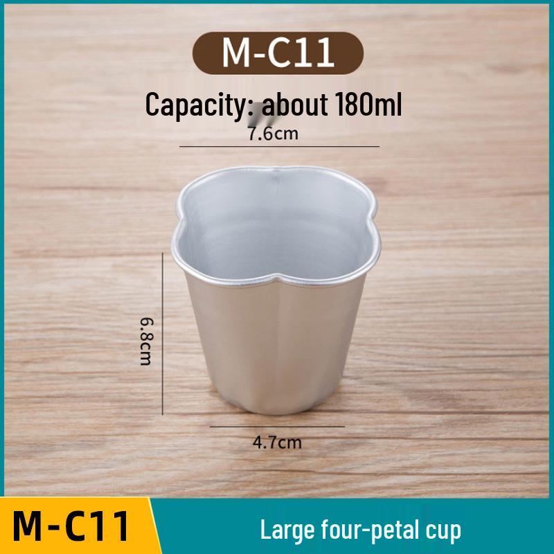 Forma na mini šifonový dort s karamelovým želé pudinkem - hliníková slitina, malá až střední velikost, forma na vaječný koláč a dezertní košíčky