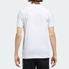 Adidas Originals Clover Fun Logo Print Sports Short Sleeve T-Shirt Men Tops White DT8111