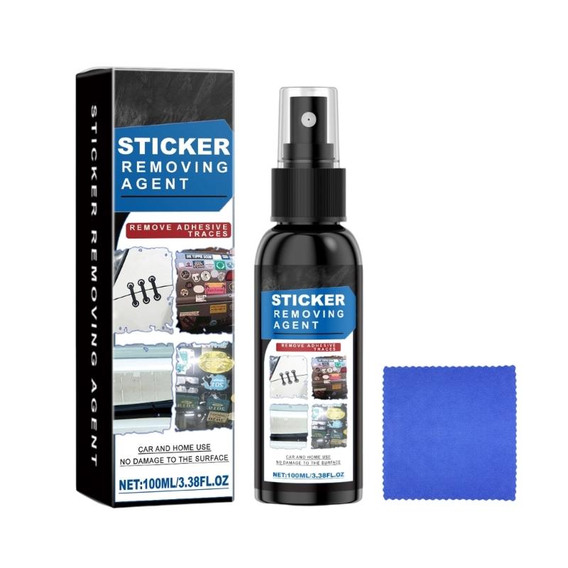 

Car Sticker Remover Sprayer Powerful Car Glass Mirror Label Sticker Decals Glues Residues Removal Agent 1