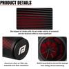 NIBBI CNC Universal Air Filter Motorcycle 42mm 48mm Mushroom Head Air Cleaner 45 Degree Bend Air Intake Pipe Filters PitBike
