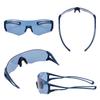 Made in Japan Sports Sunglasses EIGHT8 MNV Matte ULTRA Ice Blue Running Golf Baseball [SWANS] E-NOX EN8-0067 Navy/Polarized