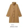 Araltay New Arrival Fashion Style Women's Clothing Fashion All-Match Casual Simple Mid-Length Trench Coat 3811244751