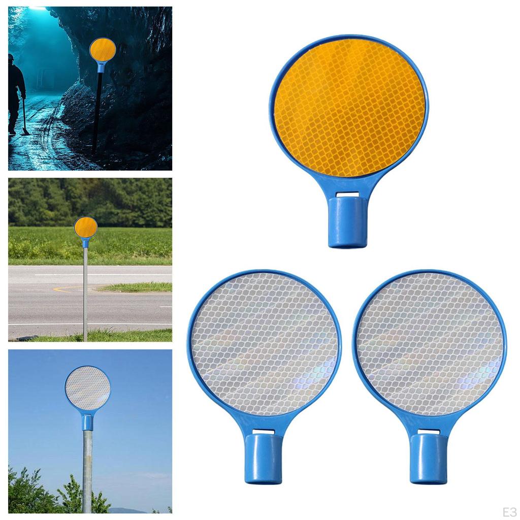 Einfahrtsmarkierung Reflektierendes Schild Fahrbahnreflektor Hohe Sichtbarkeit Gehweg für