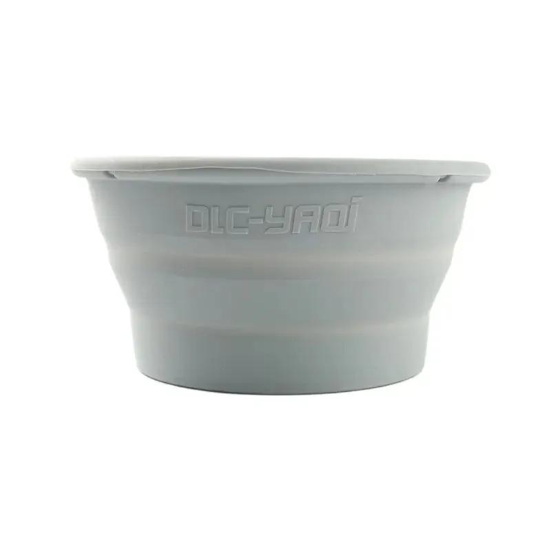 Yaqi Collapsible Portable Silicone Travel Shaving Bowl Black Green White Blue Gray Color Mens Cleaning Face Shaving Bowl New