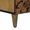 Sideboard 2 Pieces Brown 60 x 33.5 x 75 cm Solid Mango Wood