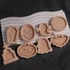 Halloween-Treibsand-Formen-Set für Bastelarbeiten und festliche Dekorationen Kürbis Grabstein Sarg Dekorationen Silikonform
