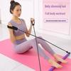 Multifunktionale Pilates- & Yoga-Widerstandsstange mit elastischen Bändern