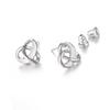 European American Fashion Drip Oil Spiral Ear Studs