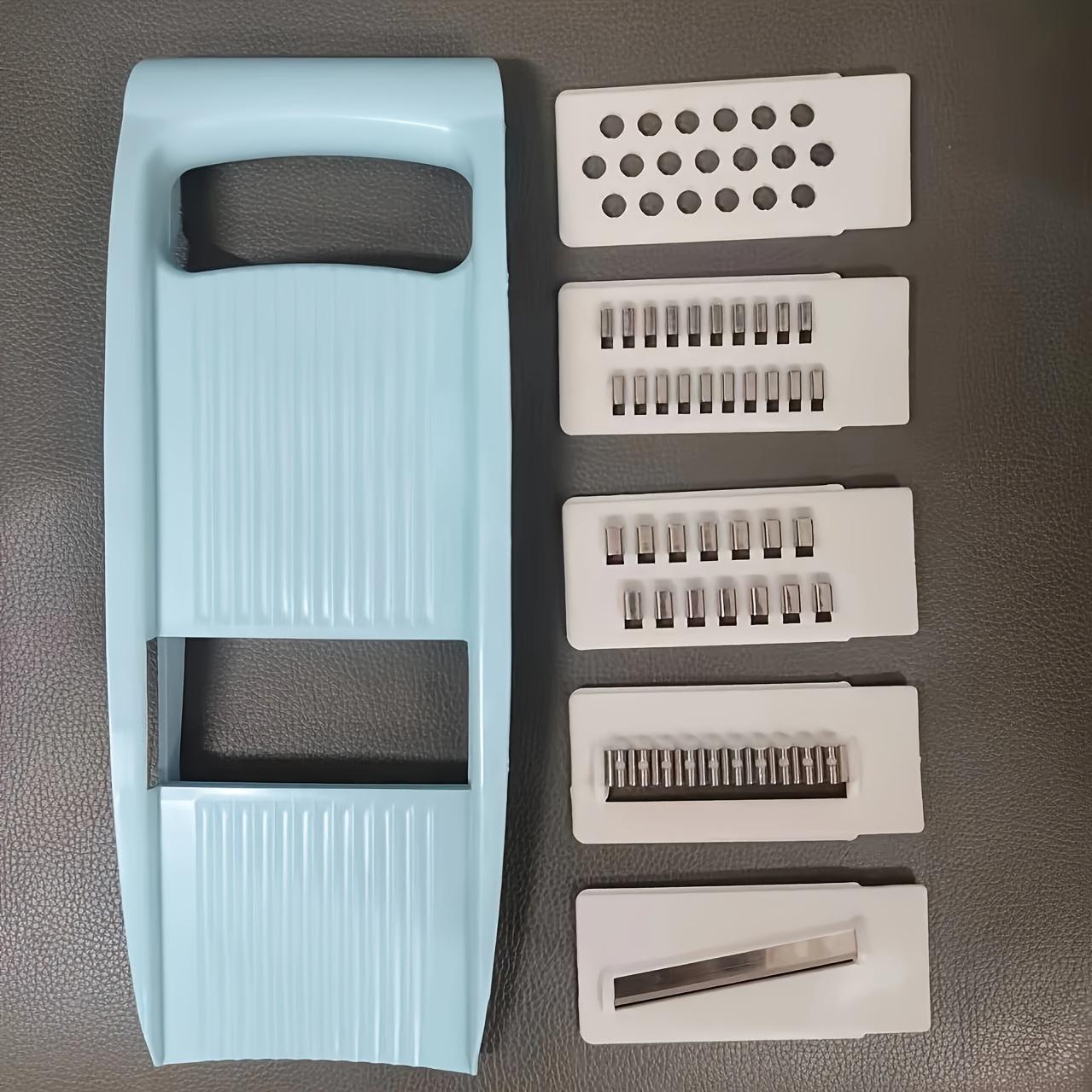 1 Set, 5 in 1 Vegetable Slicer, Multifunctional Fruit Slicer, Manual Food Grater, Vegetable Grater, Kitchen Utensils