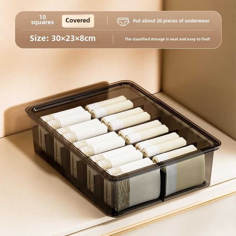 Набор из 3 органайзеров для нижнего белья, Органайзеры для ящиков, Коробка-органайзер 3-в-1 с отделениями для бюстгальтеров, нижнего белья и носков, Разделитель для ящиков 11-15 Cells