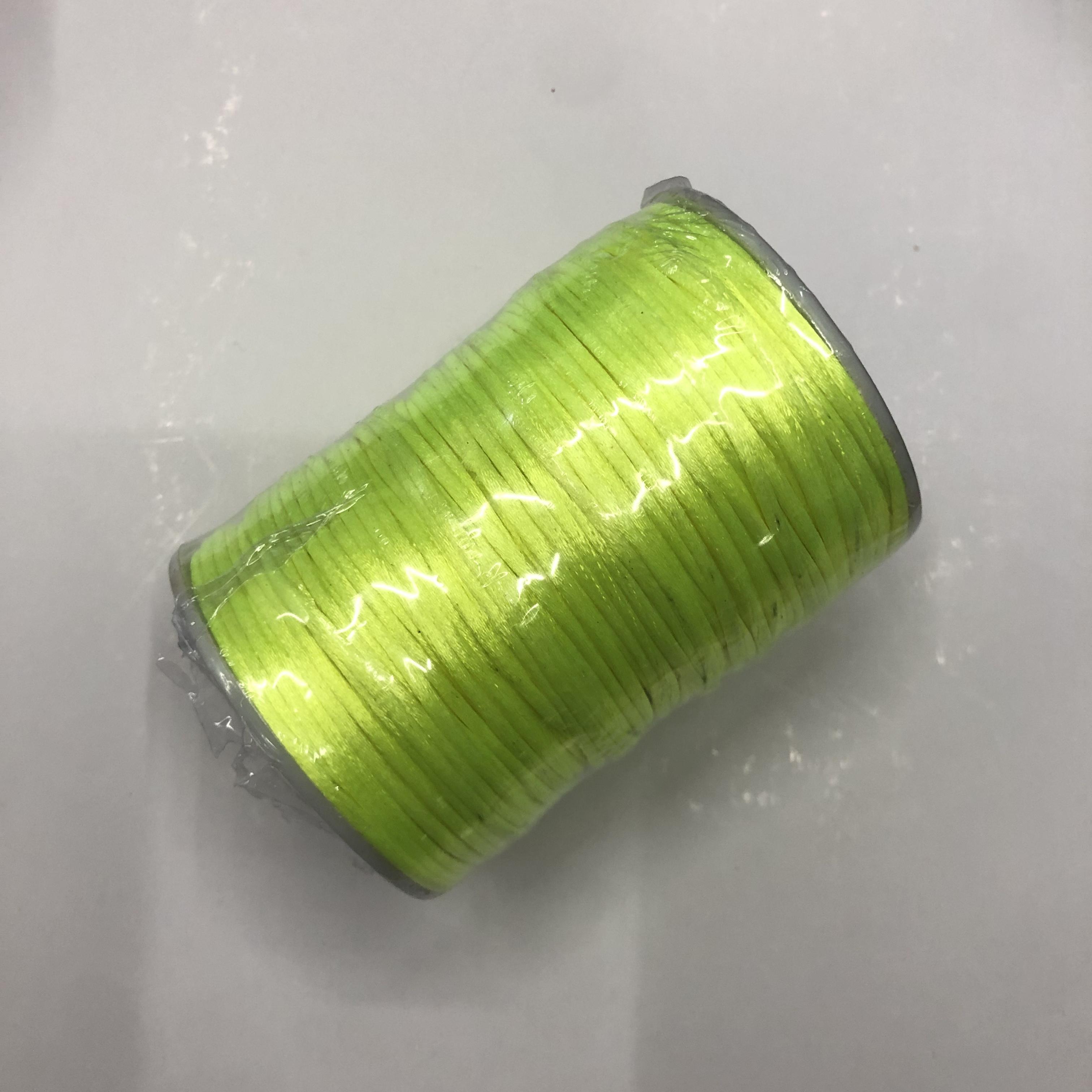 Factory Wholesale Polyester Rope Satin Cord Handmade DIY for Clothing/luggage/decorative Color Rope