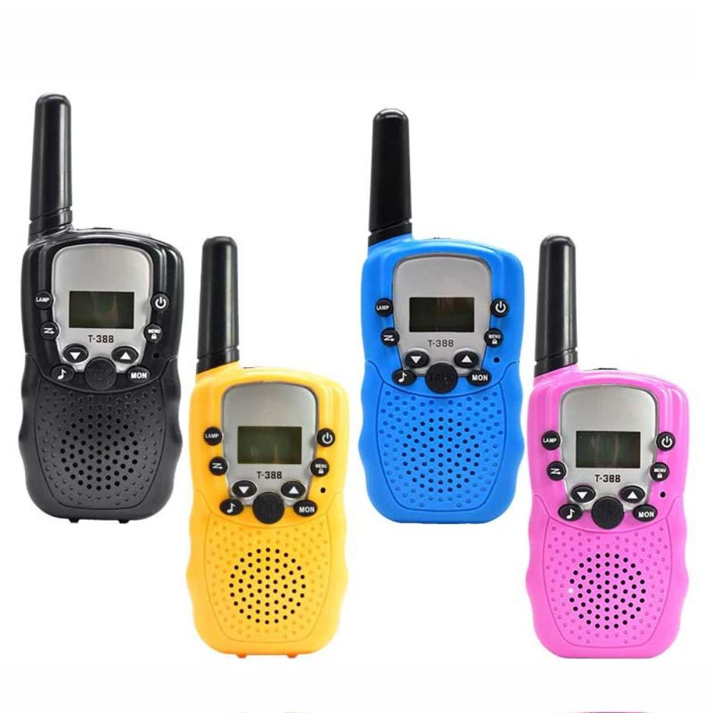 Zabawki Obuby dla Chłopców w Wieku 3-12 Lat Walkie Talkie dla Dzieci Prezenty Zabawki z Podświetlanym Wyświetlaczem LCD Latarka 3 KM Na Zewnątrz Wędrówki Kemping