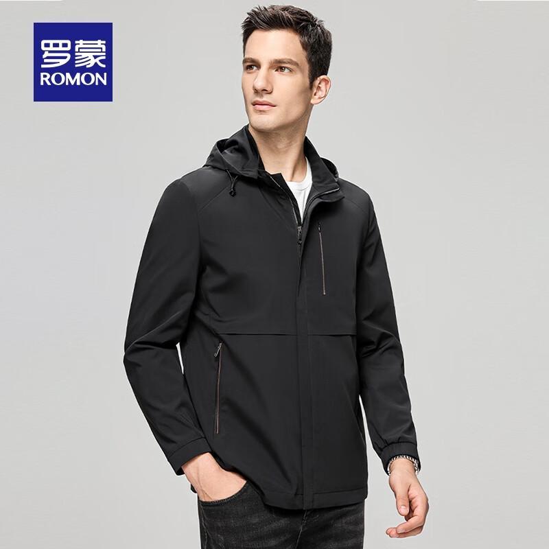 ROMON Men's Upgraded Multi-Proof Detachable Hood Jacket