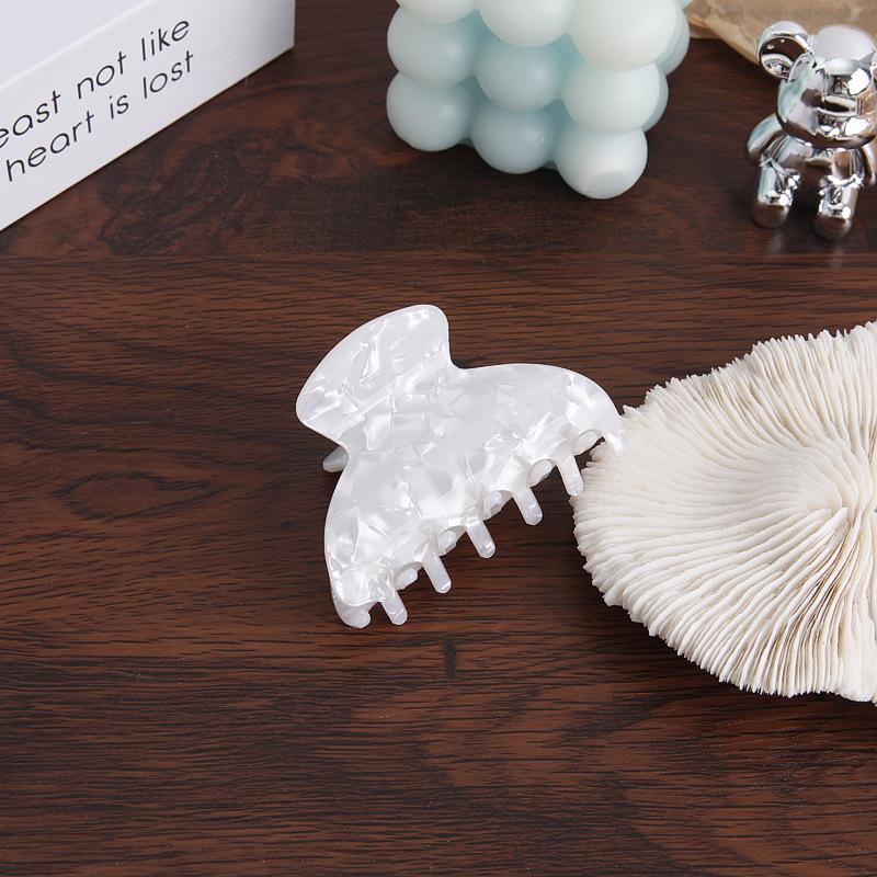 Hochwertige Französische Imitat-Acetat Kleine Monster Haarspange - Elegante Kleine Hai-Haarnadel für Damen-Hochsteckfrisur