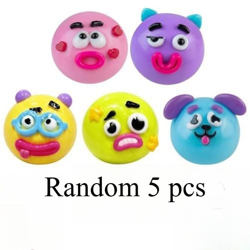 Smushers Squishy Toy, Dog Face Swap Soft Slow Rise Squeeze Toy, Cute Moldable Sensory Stress Relief Fidget Toy