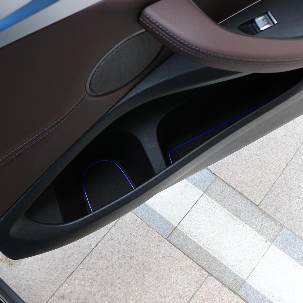 For BMW X3 G01 2018 - 2025 Car Door Groove Mats Rubber Doors Groove Mats Interior Accessories Parts