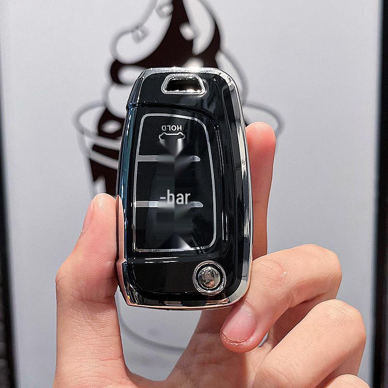 

Hyundai Elantra & Santa Fe TPU Key Cover: Durable Protective Shell
