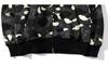 Grenzüberschreitendes Camouflage Bape Shark Leuchtendes Sweatshirt mit doppelter Kapuze