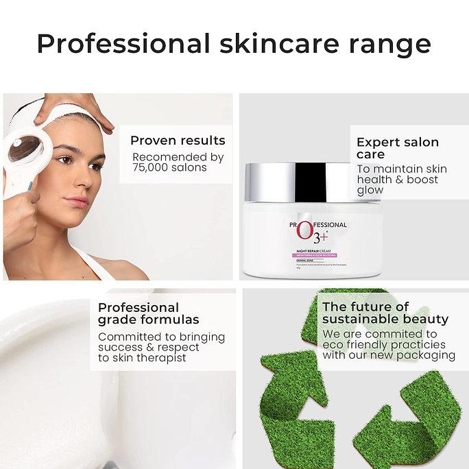O3+ Night Repair Cream,50gm Each (Pack of 2)