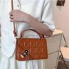 Small Handbags for Women Fashion Large Capacity PU Adjustable Shoulder Bag Underarm Bag for Dating Brown