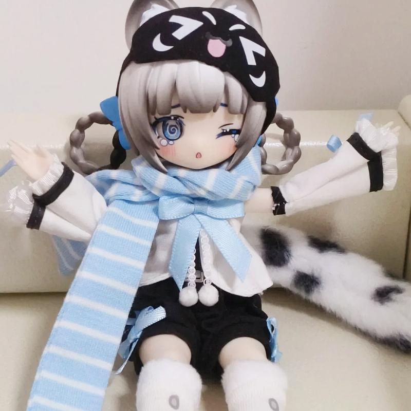 2026 New Sakura Park Start Again Series  1/12 BJD Articulated Figure Doll Cute Desktop Decor Collectible Toy Girls Gift