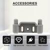 A55F-Camper Car Push Lock RV Caravan Boat Cabinet Locks Handle Home Drawer Latch Button Locks Furniture Door Lock