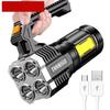 Outdoor Rechargeable High-Power Portable Flashlight