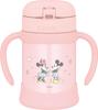 Thermos Vacuum Baby Straw Mug, 250ml, Pastel Pink, Disney Minnie Mouse, Insulated Only, FJT-250DS P-P