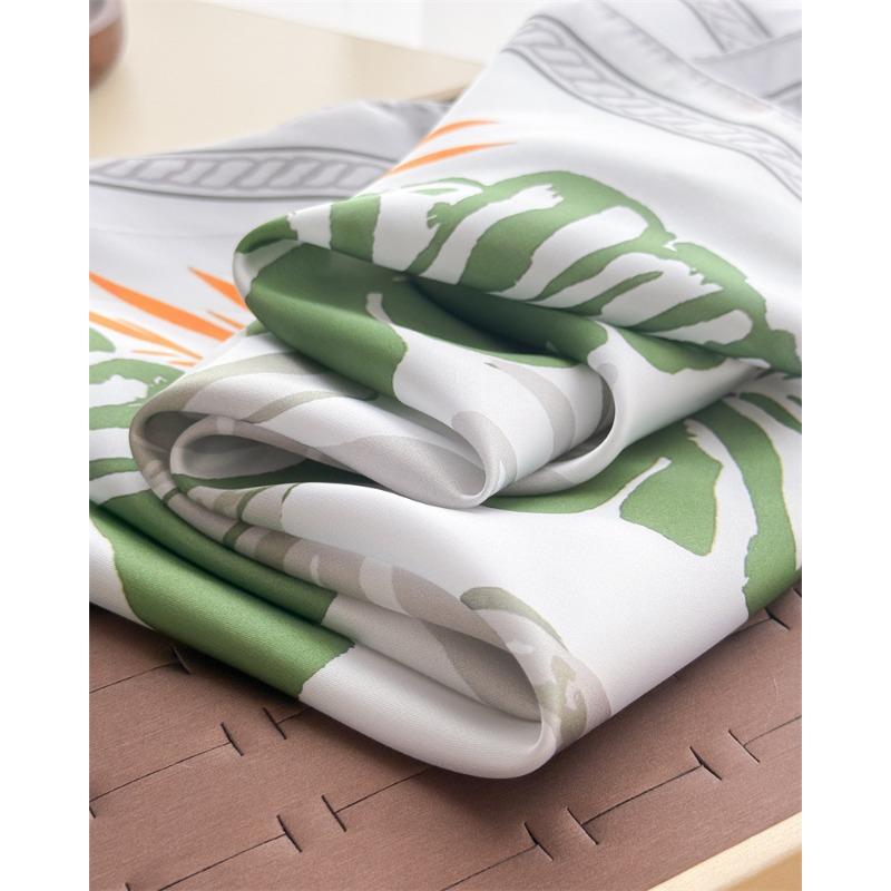 Korean Unique Printed Square Scarf For Women Fashion Accessory