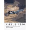 Airbus A320 A380 A350 A319 Aviation Aircraft Posters and Prints Canvas Painting Wall Art Picture for Living Room Home ation