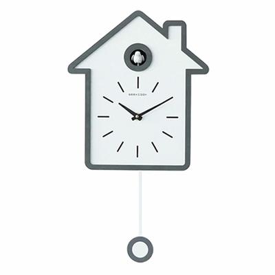 GOLWIS Cuckoo Musical Wall Scandinavian Moving Time Living Cute Clock, Clock, Clock, Analog, Style, Clock, Signal, Gimmick, Children's Room, Room,