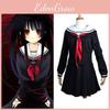 Enma Ai Hell Girl Cosplay Outfit Stylish Japanese School Uniform Ideal For Halloween Events