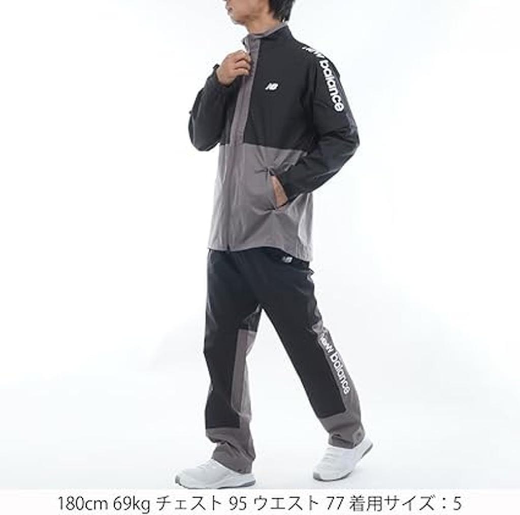 New Balance Golf Rainwear Set 7 Men's (Waterproof, Breathable, Windproof, Stretch) / 012-5988001 010_Black [3L]