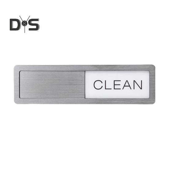 

Чистый грязный магнит для посудомоечной машины, легко скользящий, сильный магнитный знак для кухни, чистый грязный знак для дома, ресторанов, посудомоечной машины серебряный