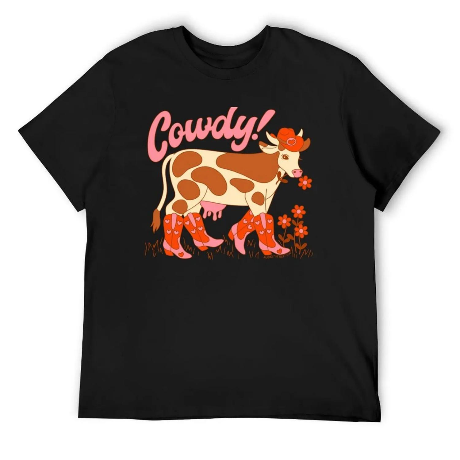 Cowdy! T-Shirt anime t shirts aesthetic clothes plus size men clothing S