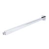 Ceiling Shower Arm Multifunctional Stainless Steel Square Rain Shower Head Straight Arm