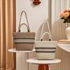 Large Capacity Straw Bag Women's New Commuter Versatile Shoulder Bag