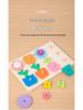 Cross-Border Educational Wooden Toys: Children's Flower and Shape Matching Jigsaw for Color Recognition