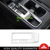 Central Console Gear Shift Panel Trim For Nissan Sentra - Silver Steel
