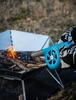 Hand-Cranked Mini Barbecue Blower for Outdoor Grilling and Kebab Cooking