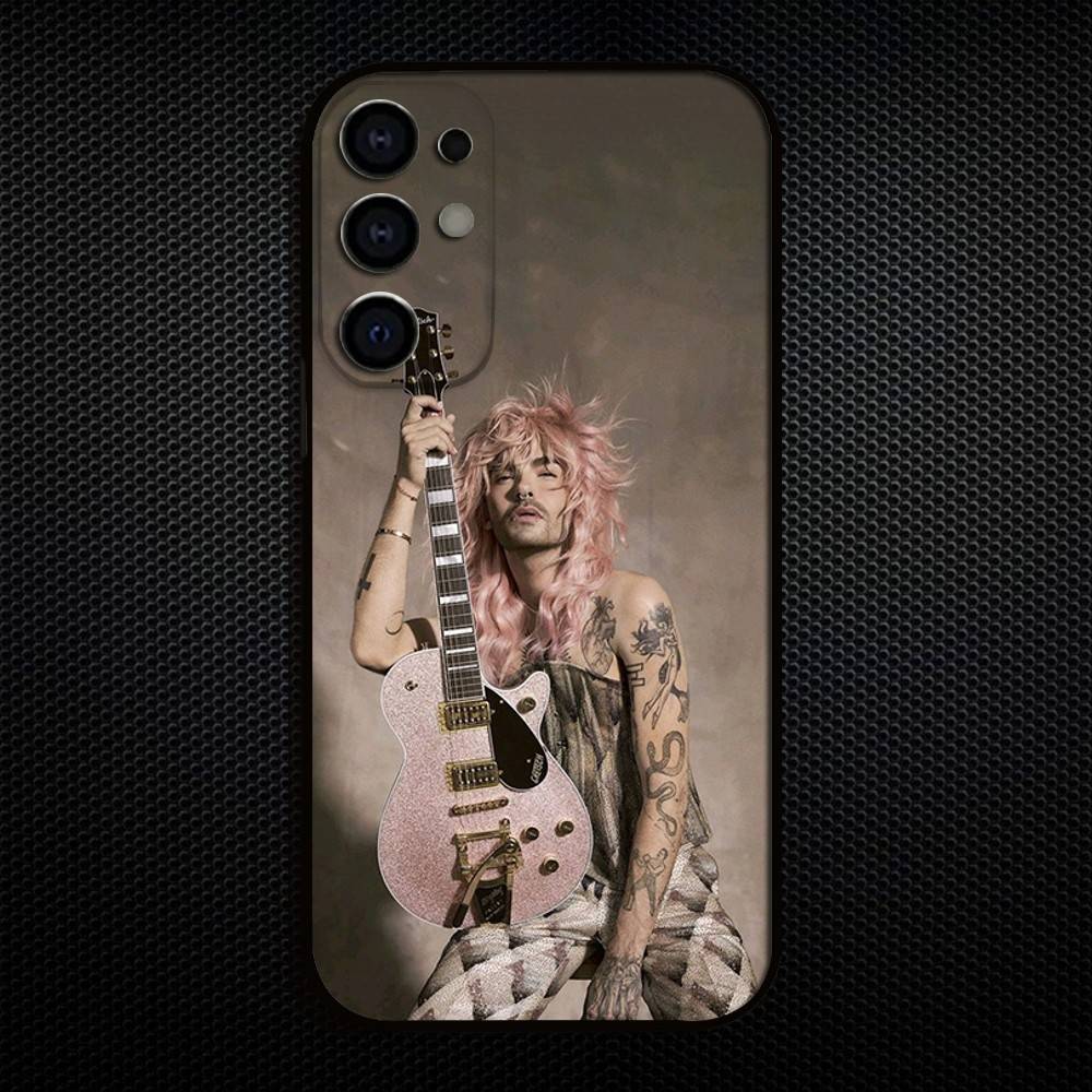 Tom Bill Kaulitz Tokio Hotel Etui na Telefon Dla Samsung S25,S24,S23,S22,S21,S20,Plus,Fe,Lite,Inne Czarne Pokrowiec
