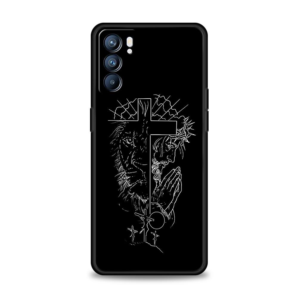 

Christian Bible Jesus Phone Case For Oppo Reno14 Reno13 Reno12 11 F 10 Find X5 X9 Pro A54 5G A53 A52 A9 A78 4G A79 A80 A98 Cover For Oppo A9 2020