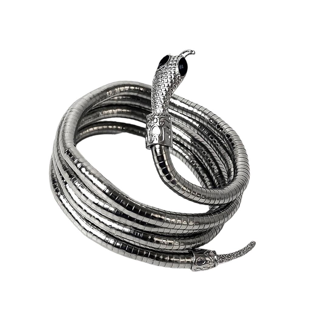 Elegant Snake Wrap Necklace Portable for Fashionable Women Seek Unique Jewelry Pieces for Parties and Celebrations