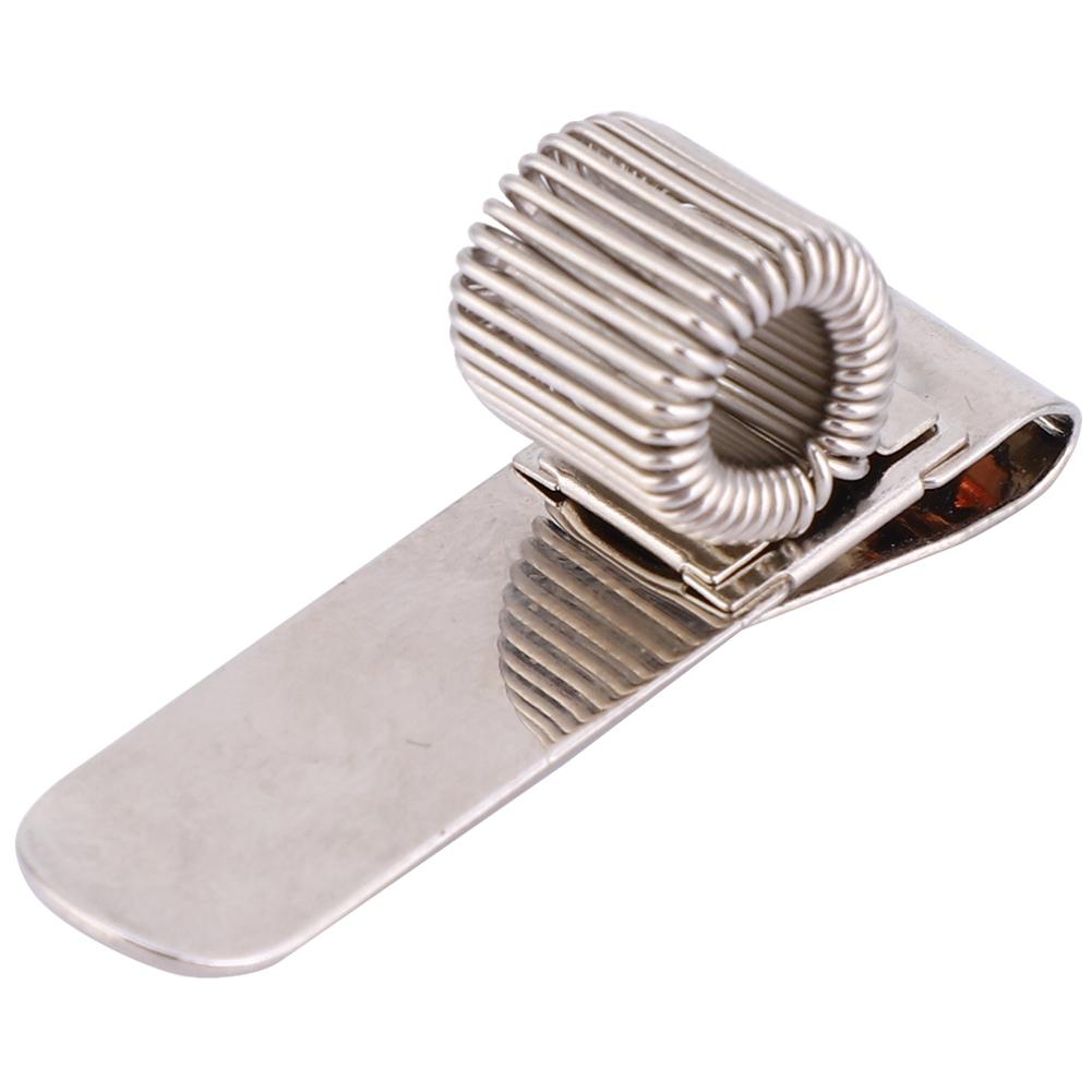 Guitar Pick Holder Clip Metal Pick Holding Clip with 3 Pcs Clip for Guitar Player