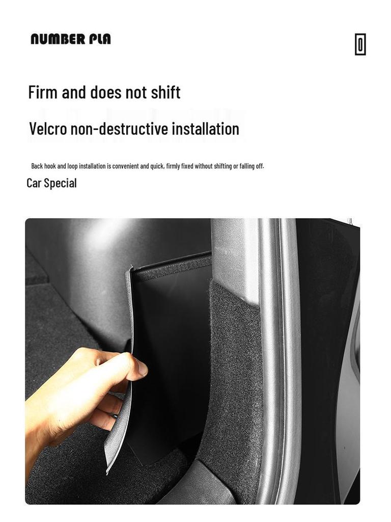 Tesla Trunk and Side Protector Decorative Modification Accessories