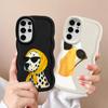 Case for Samsung Galaxy A25 S20 FE S23 Plus S24 S22 Ultra S21 S25 A26 Soft Phone Cover A34 A24 A55 A35 A54 A36 Cartoon Dog Duck